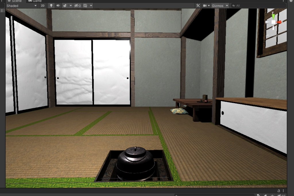 3DCG【tea_room】茶室 和室