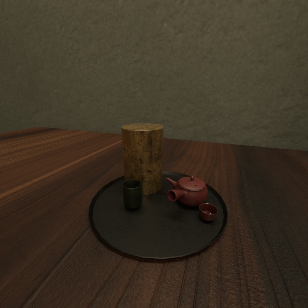 3DCG【tea_room】茶室 和室