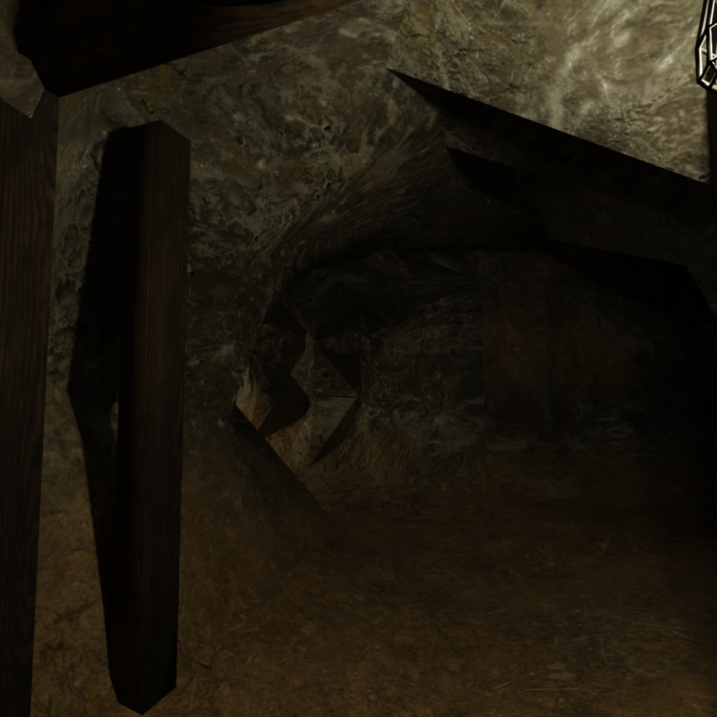 3DCG【cave_set】洞窟 セット