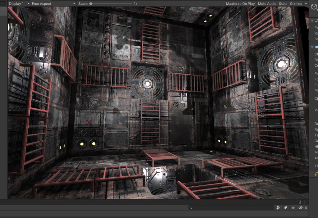 3DCG【cube_set】cube風 ダンジョンセット