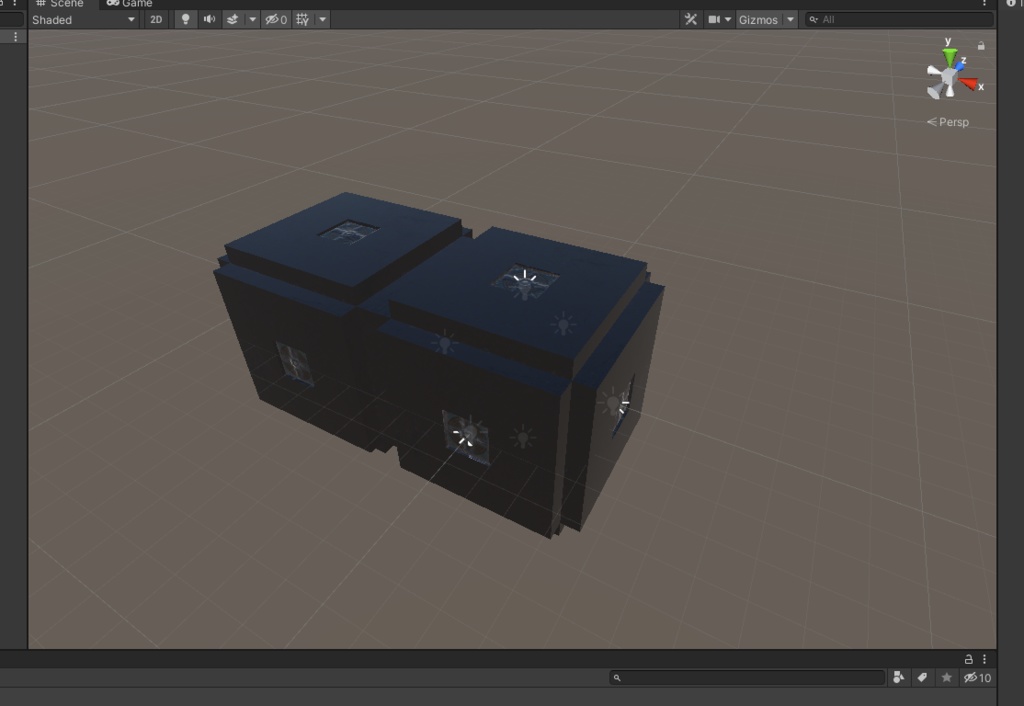 3DCG【cube_set】cube風 ダンジョンセット