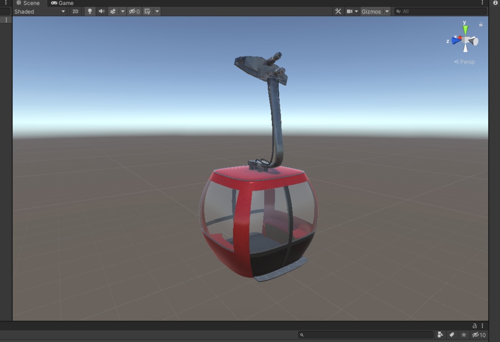 3DCG【gondola_set】ゴンドラ セット