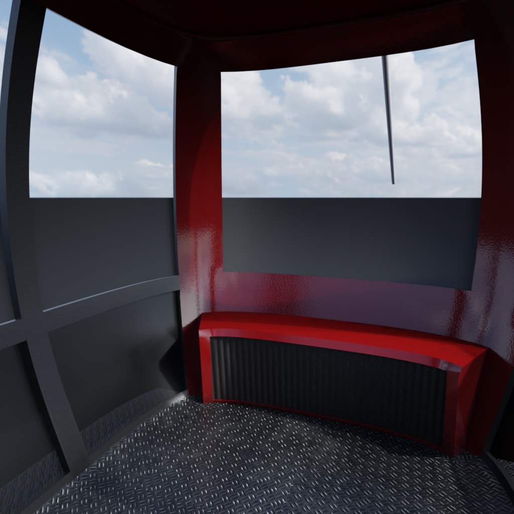 3DCG【gondola_set】ゴンドラ セット