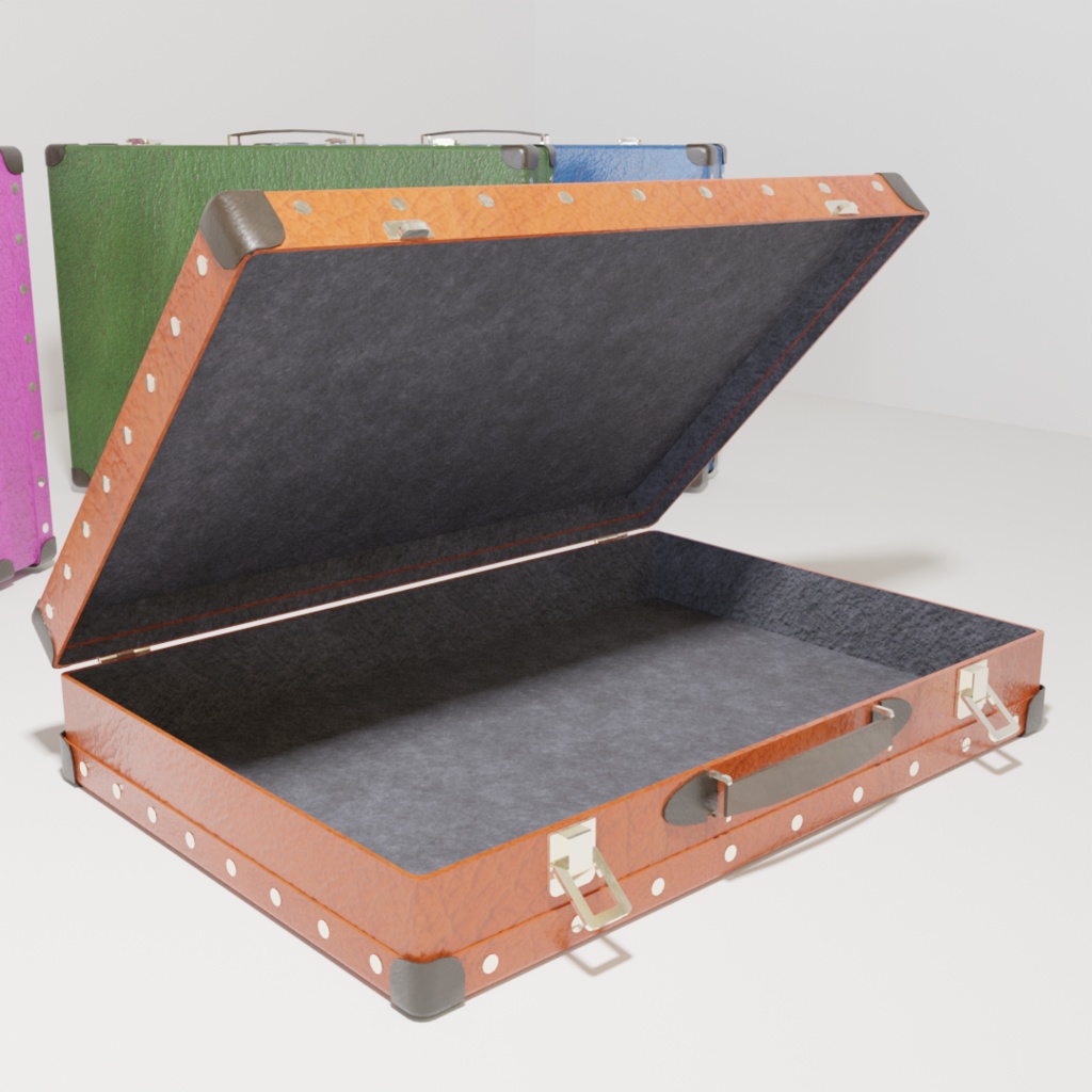 【Attache_case】アタッシェケース 5色セット