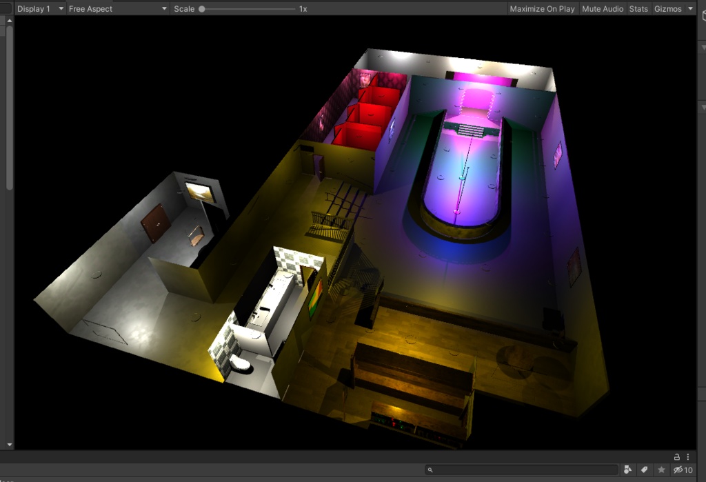3DCG【dance_floor】ダンスフロア