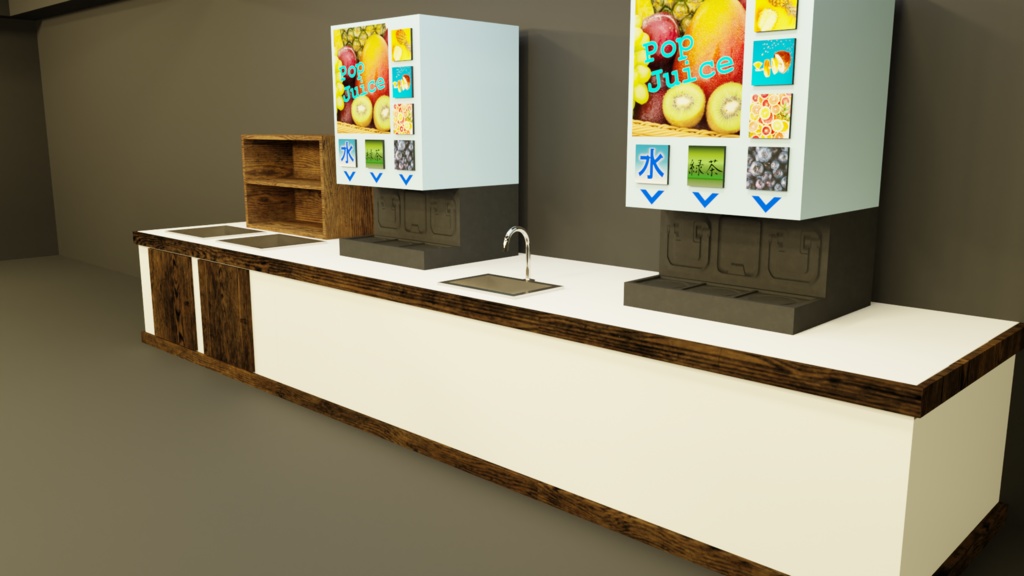 3DCG【manga_cafe】漫喫 ネットカフェ