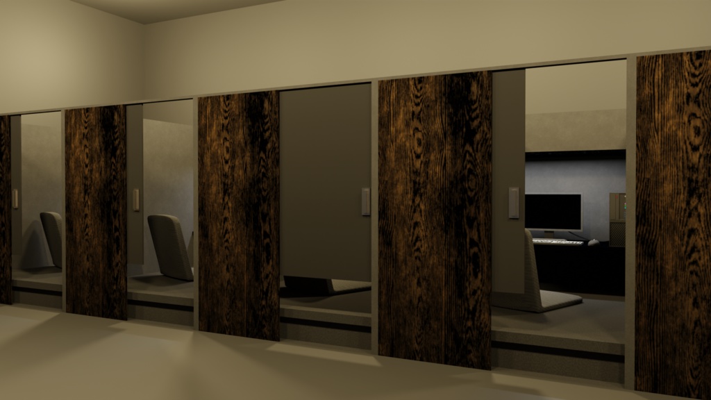 3DCG【manga_cafe】漫喫 ネットカフェ