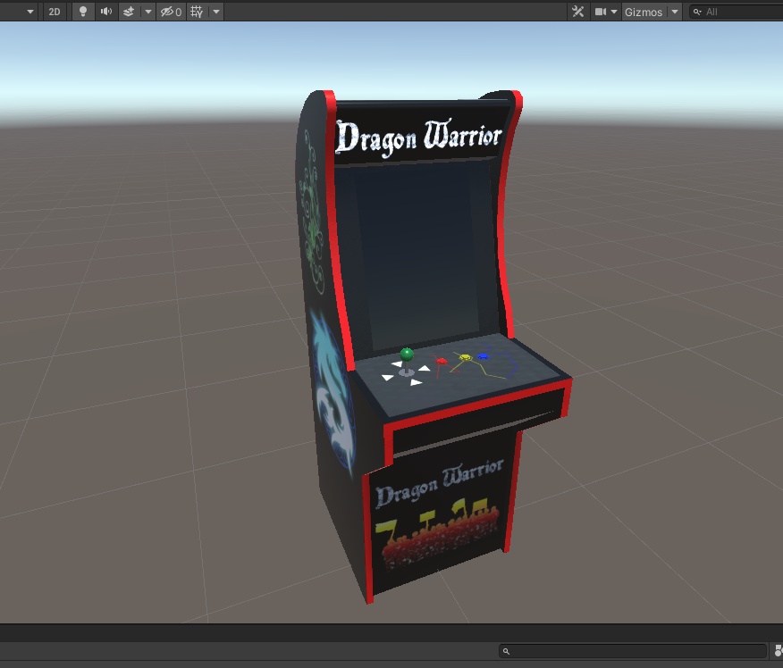 3DCG【筐体2】ゲームセンター