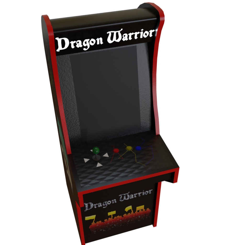 3DCG【筐体2】ゲームセンター