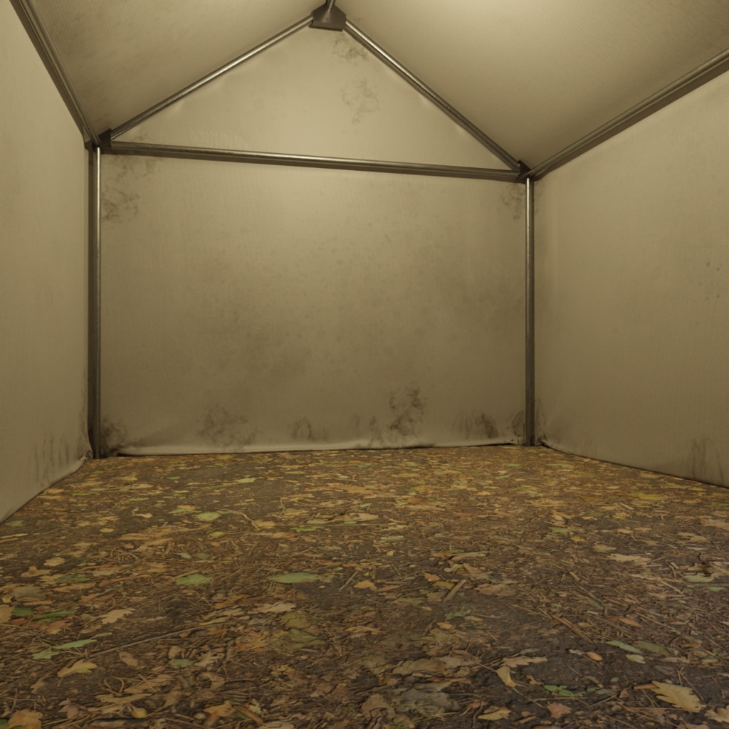 3DCG【tent】テント