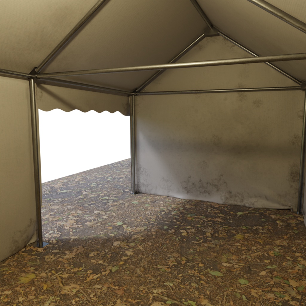3DCG【tent】テント