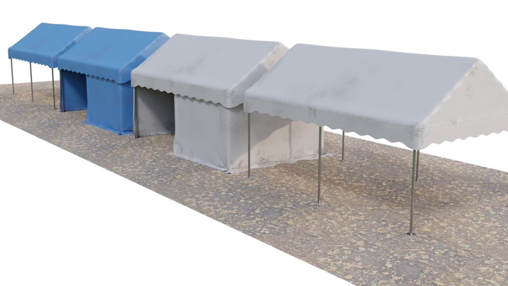 3DCG【tent】テント