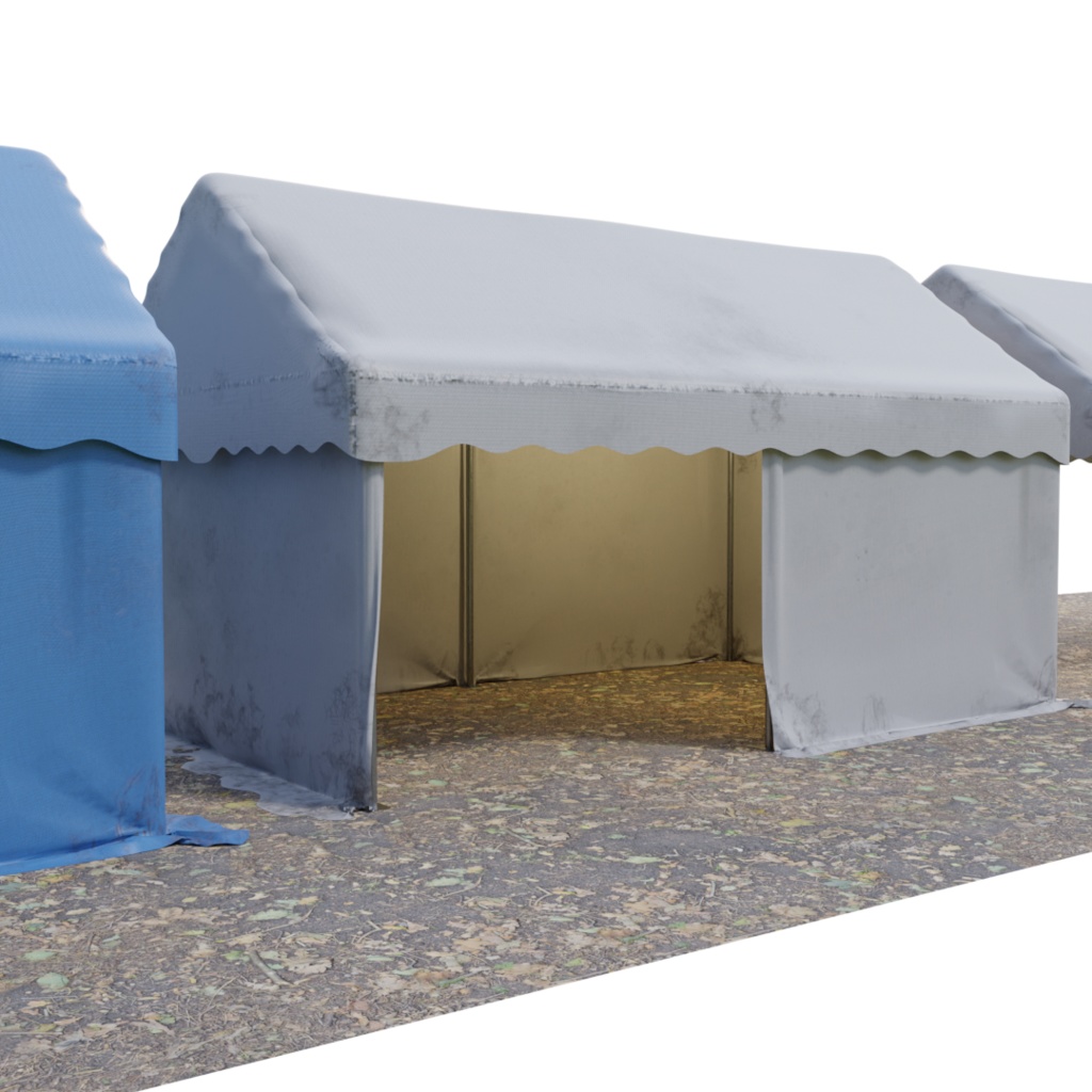 3DCG【tent】テント