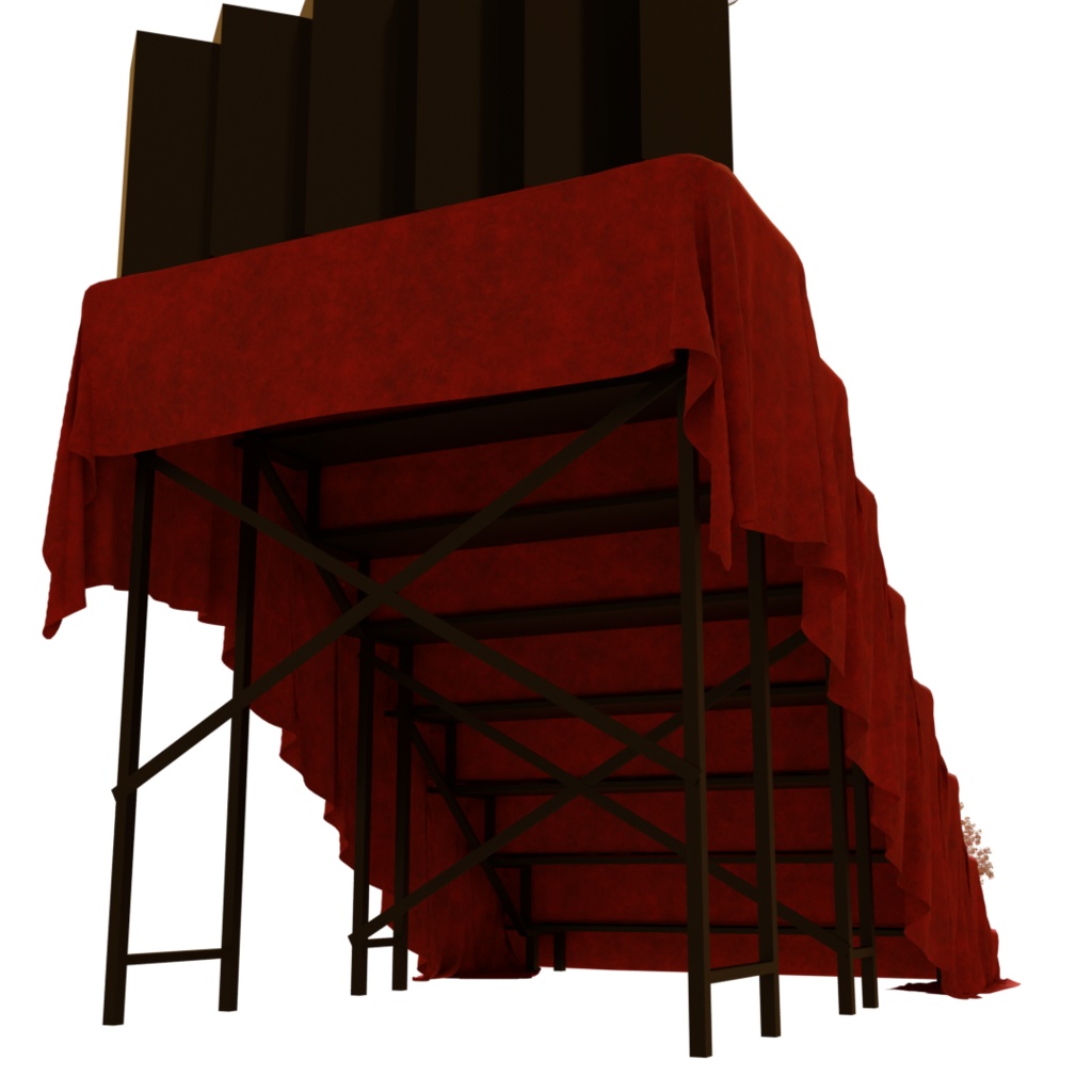 3DCG【hinadan_set】ひな壇 雛祭り