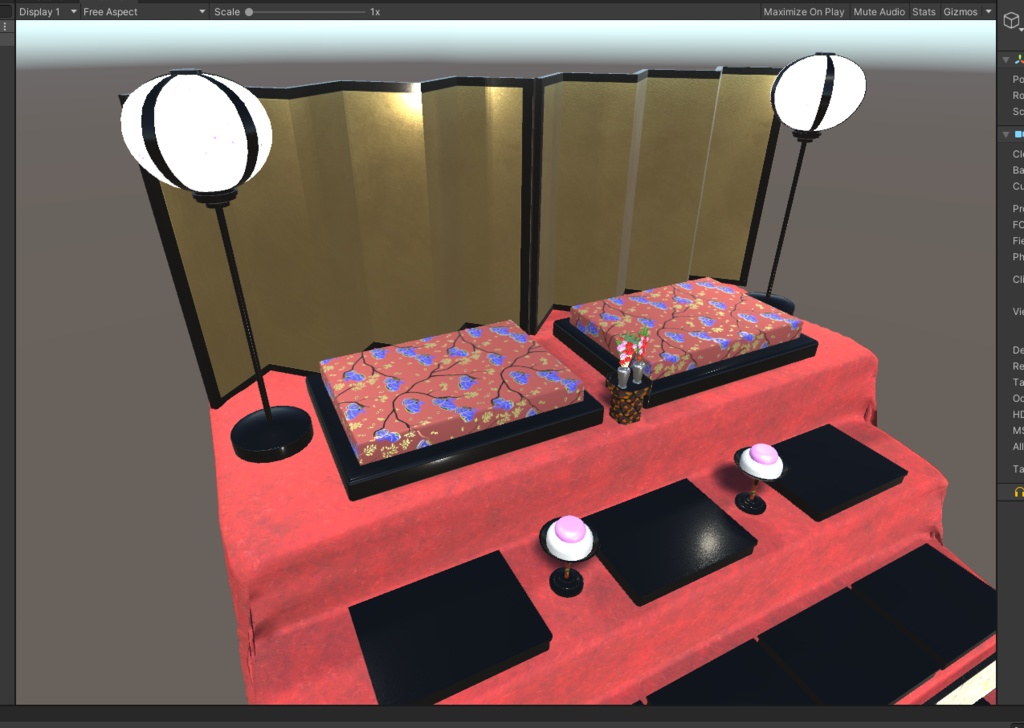 3DCG【hinadan_set】ひな壇 雛祭り