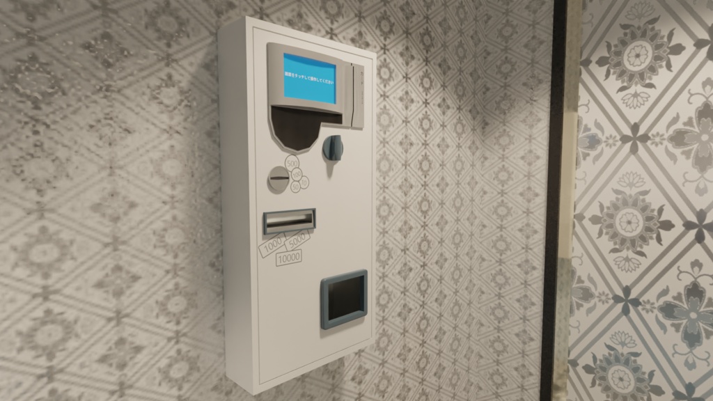 3DCG【hotel_room】ホテル 内装