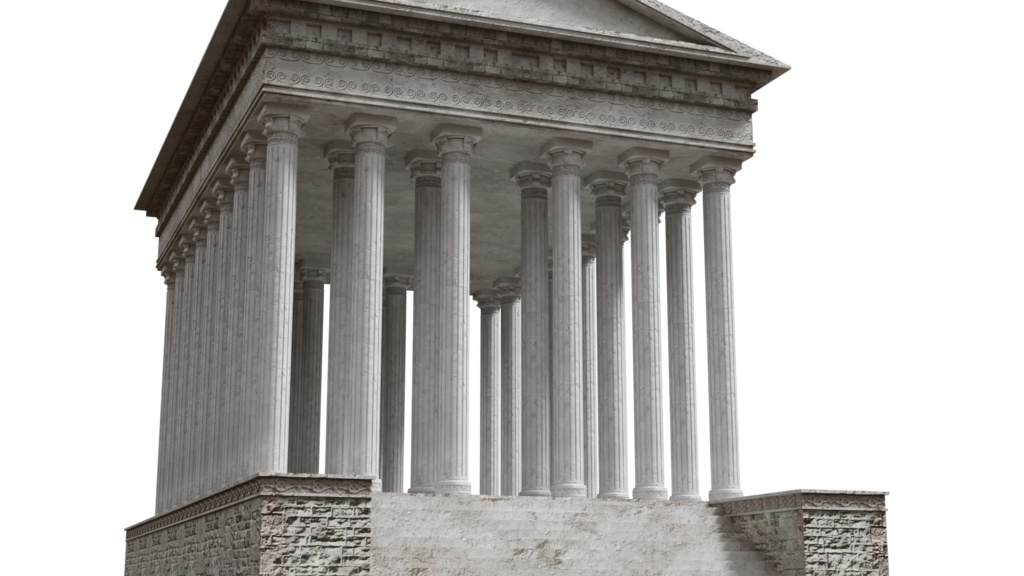 3DCG【sacred_place】神殿