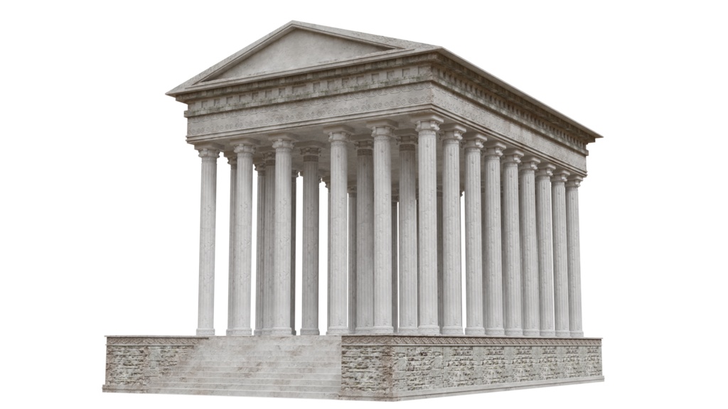 3DCG【sacred_place】神殿