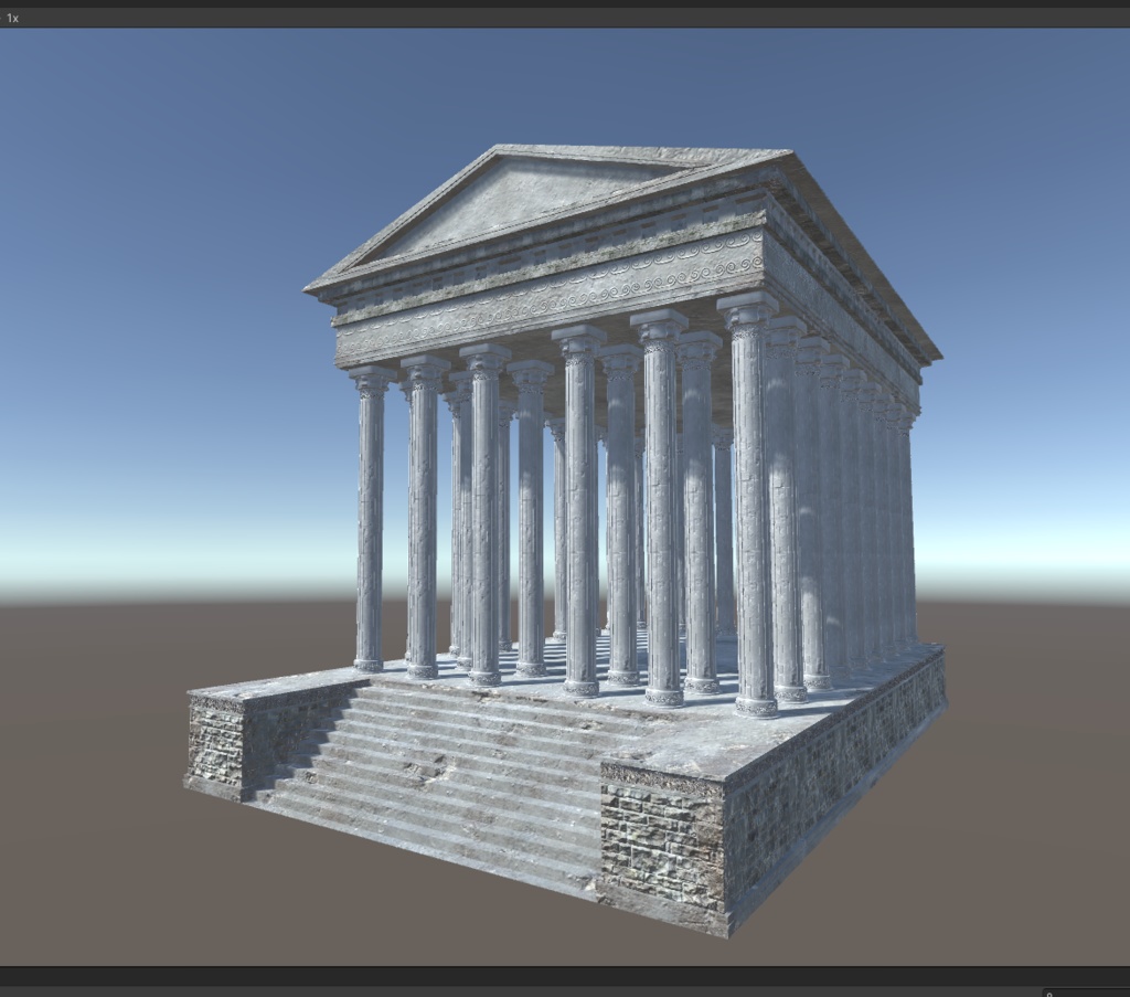 3DCG【sacred_place】神殿