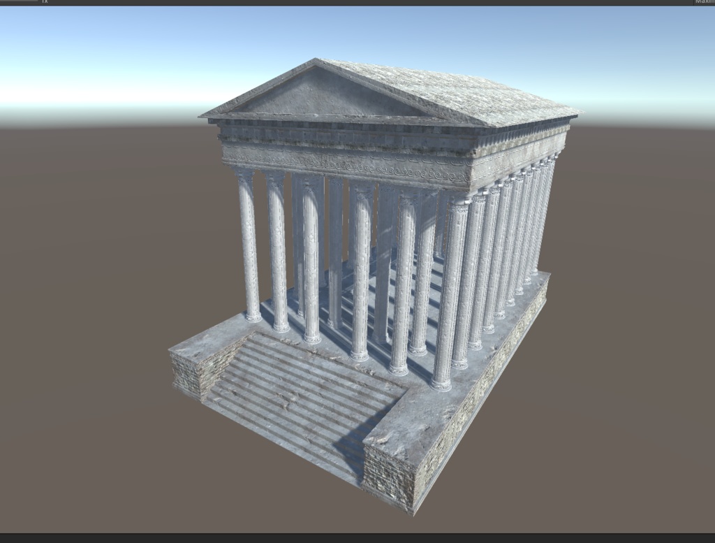 3DCG【sacred_place】神殿