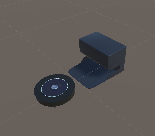 3DCG【cleaning_robot】自動掃除機