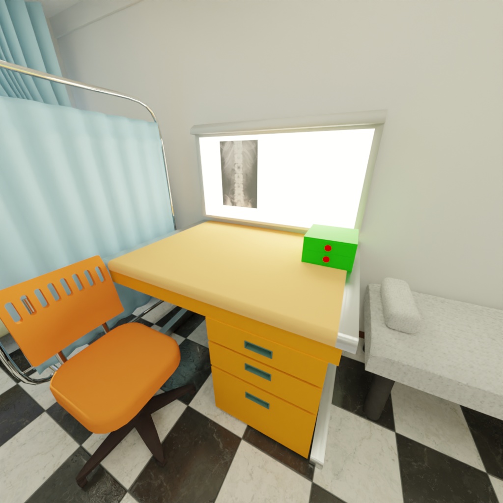 3DCG【Infirmary】保健室