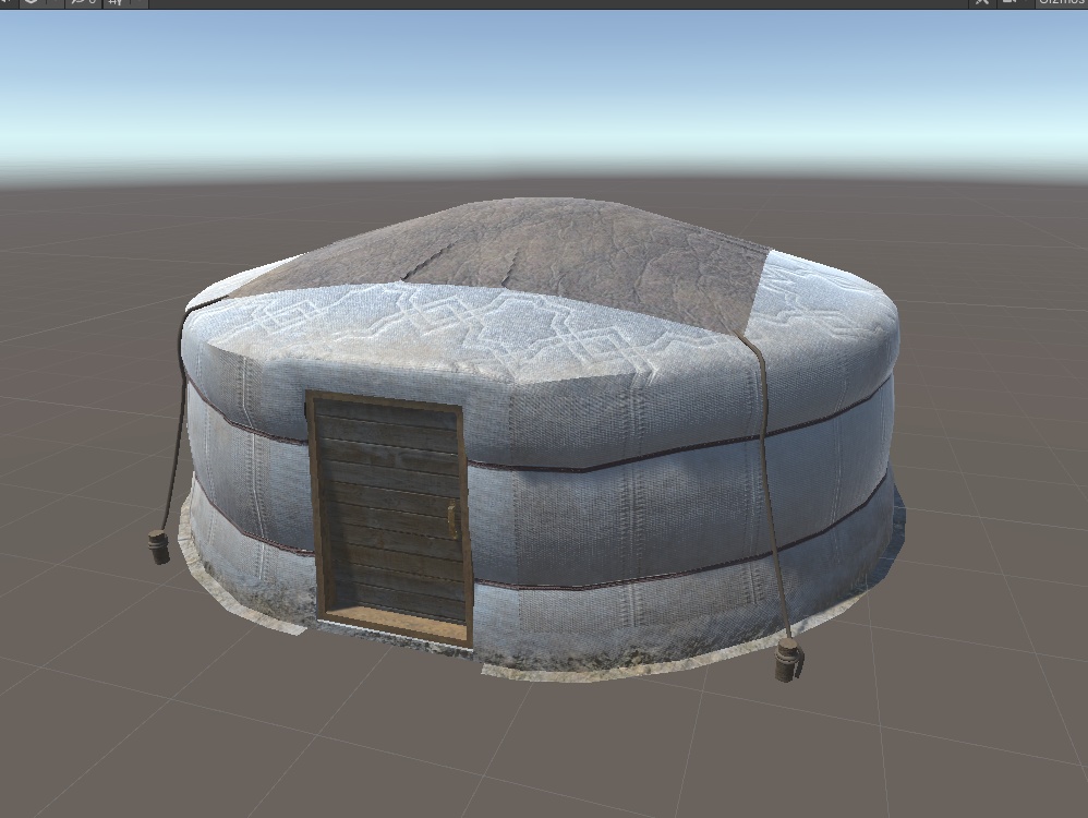 3DCG【tent_ger】テント ゲル