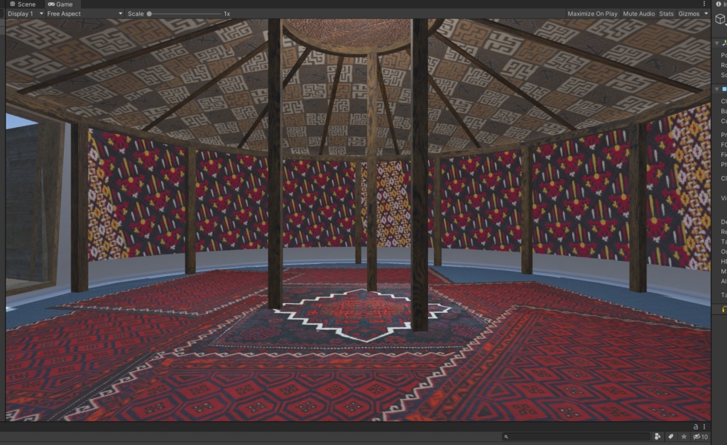 3DCG【tent_ger】テント ゲル