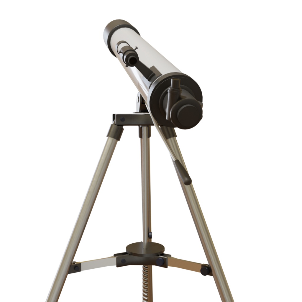 3DCG【Astronomical_telescope】天体望遠鏡