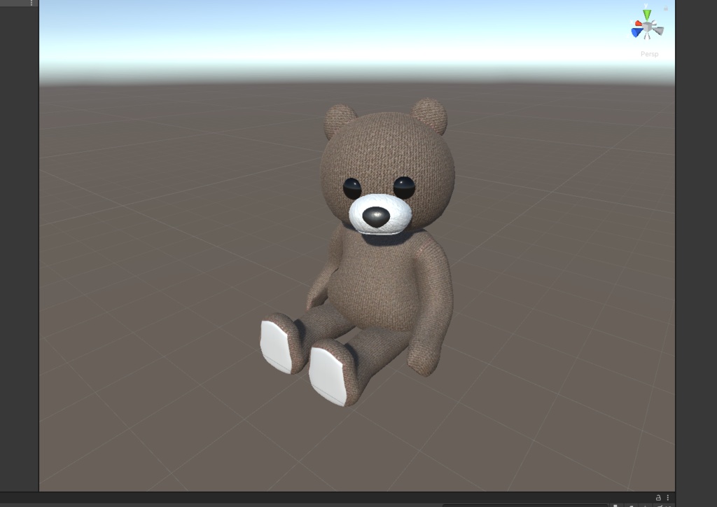 3DCG【Plush_bear】クマのぬいぐるみ - hiromu-3dcg - BOOTH