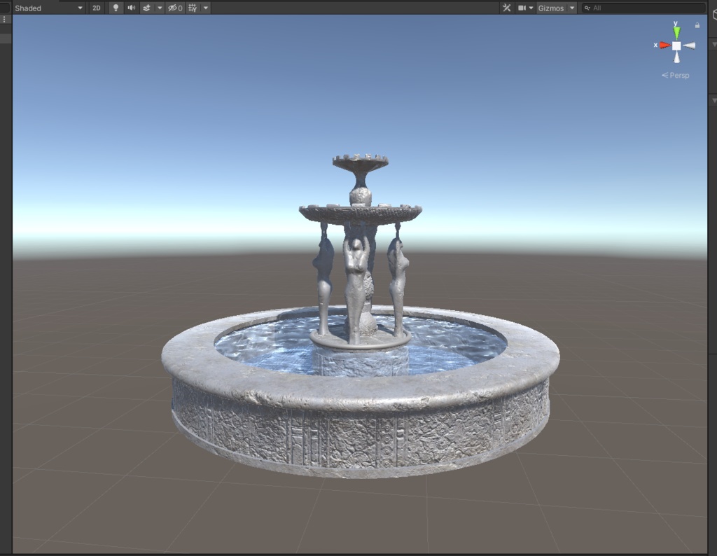 3DCG【fountain】噴水