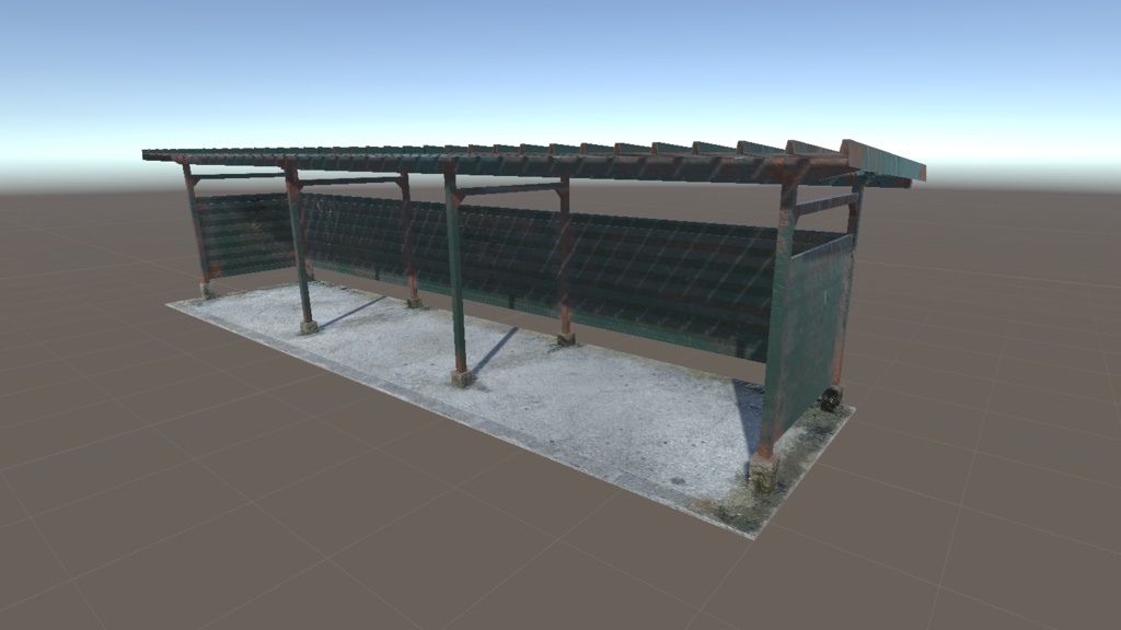 3DCG【bicycle_parking】駐輪場