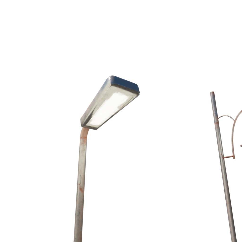 3DCG【street_light】街灯 5点セット