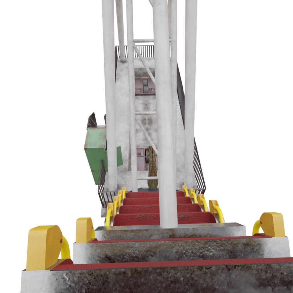 3DCG【Twin_dragon】バイキング 遊園地