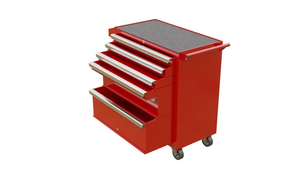 3DCG【tool_shelf】工具キャビネット