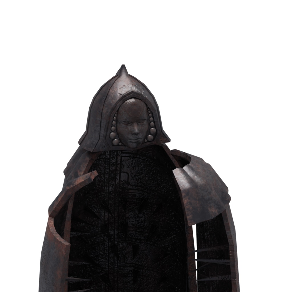 3DCG【ironmaiden】鉄の処女 アイアンメイデン