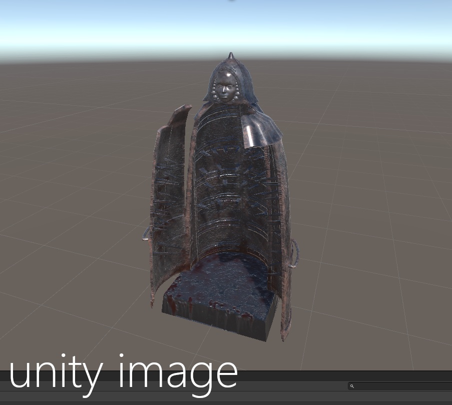 3DCG【ironmaiden】鉄の処女 アイアンメイデン