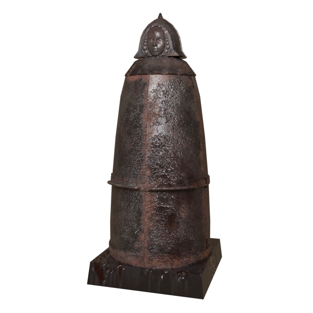 3DCG【ironmaiden】鉄の処女 アイアンメイデン