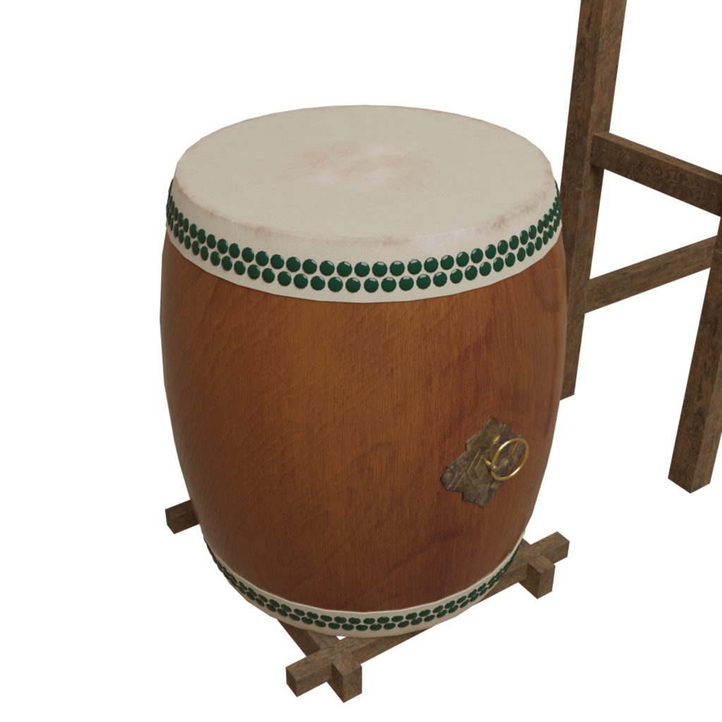 3DCG【wadaiko】和太鼓