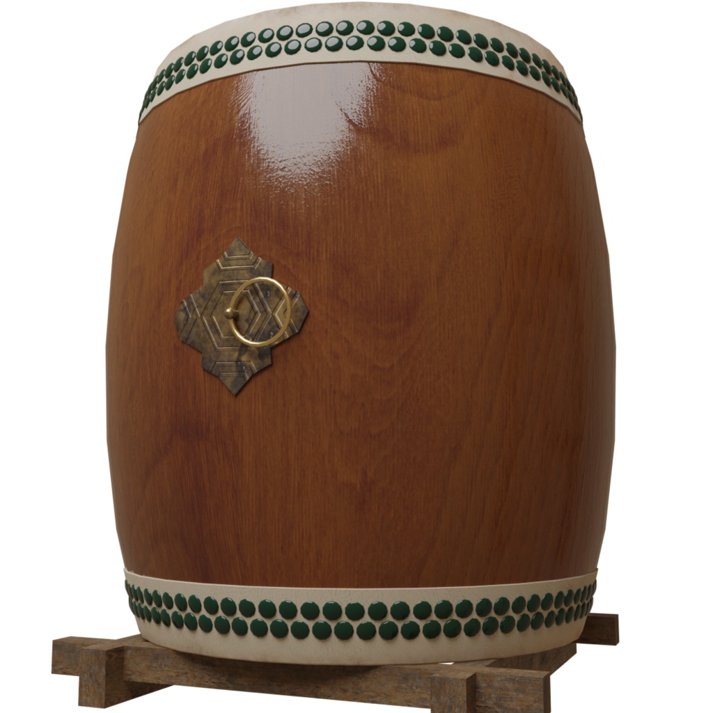 3DCG【wadaiko】和太鼓