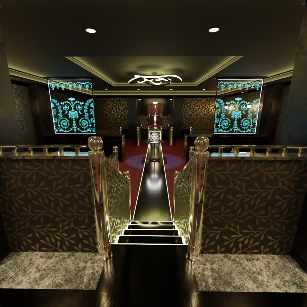 3DCG【club】内装モデル キャバクラ/ホストクラブ