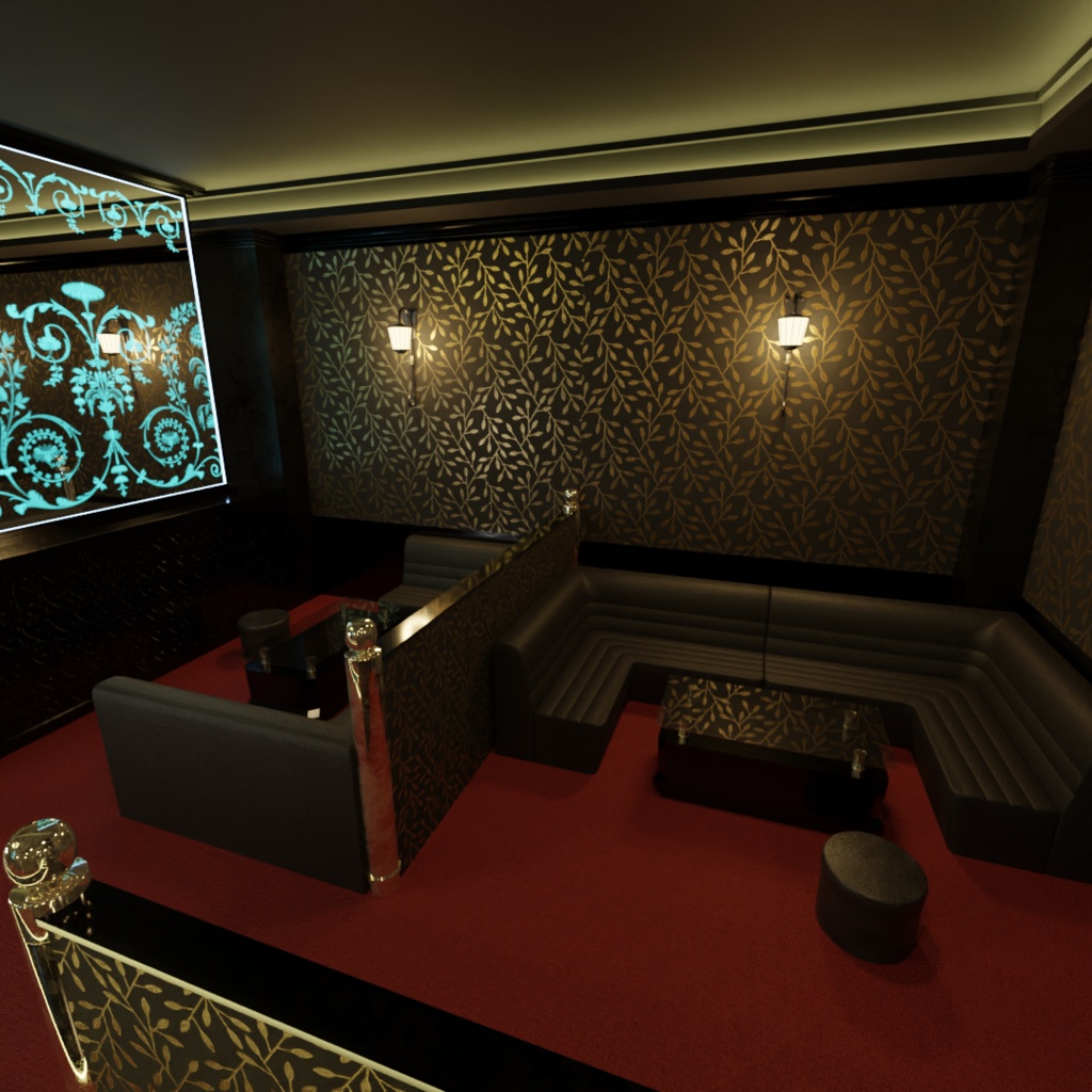 3DCG【club】内装モデル キャバクラ/ホストクラブ