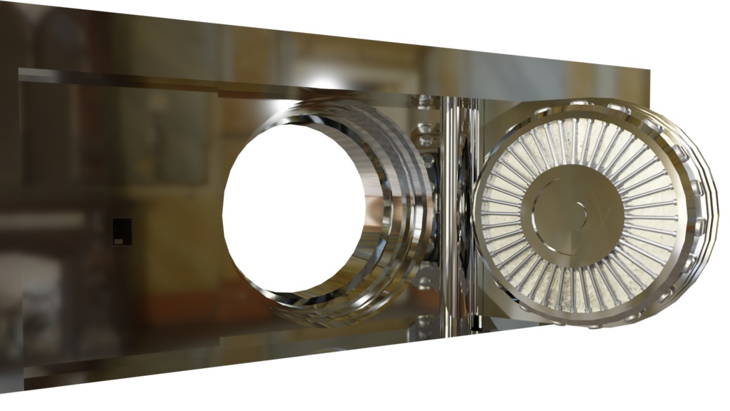 3DCG【vault_door】金庫室のドア