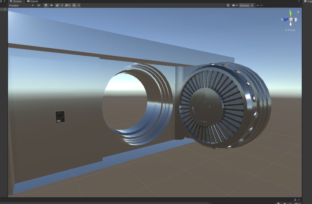 3DCG【vault_door】金庫室のドア