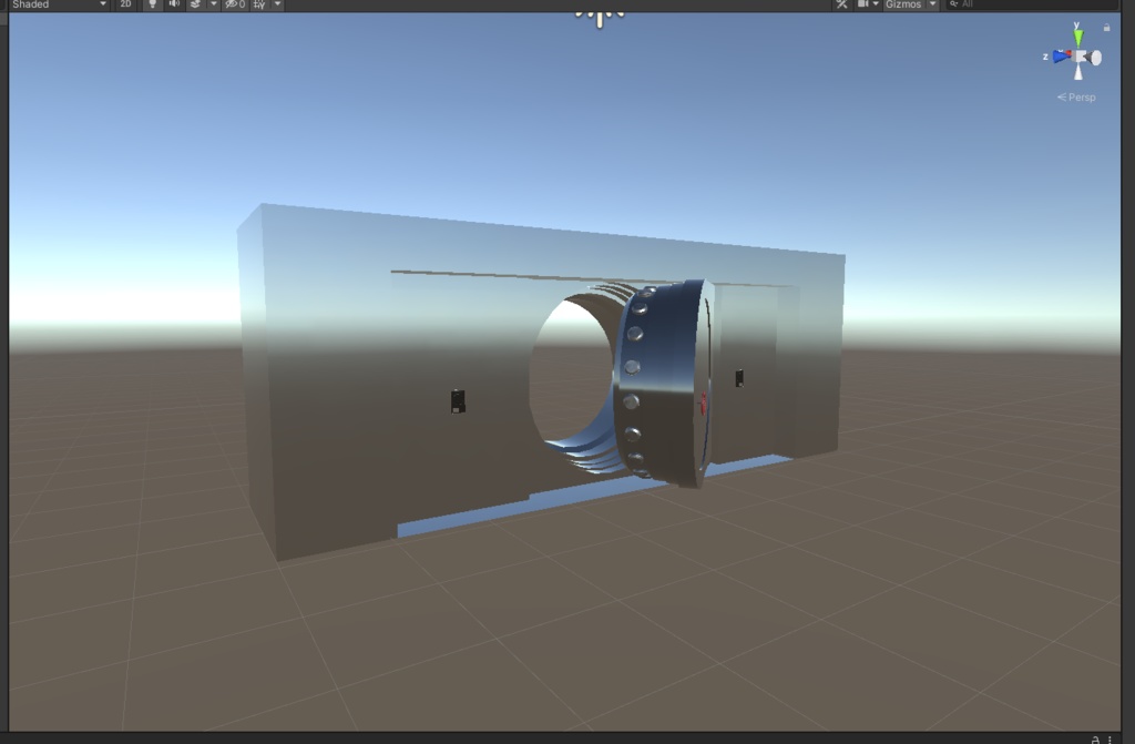 3DCG【vault_door】金庫室のドア