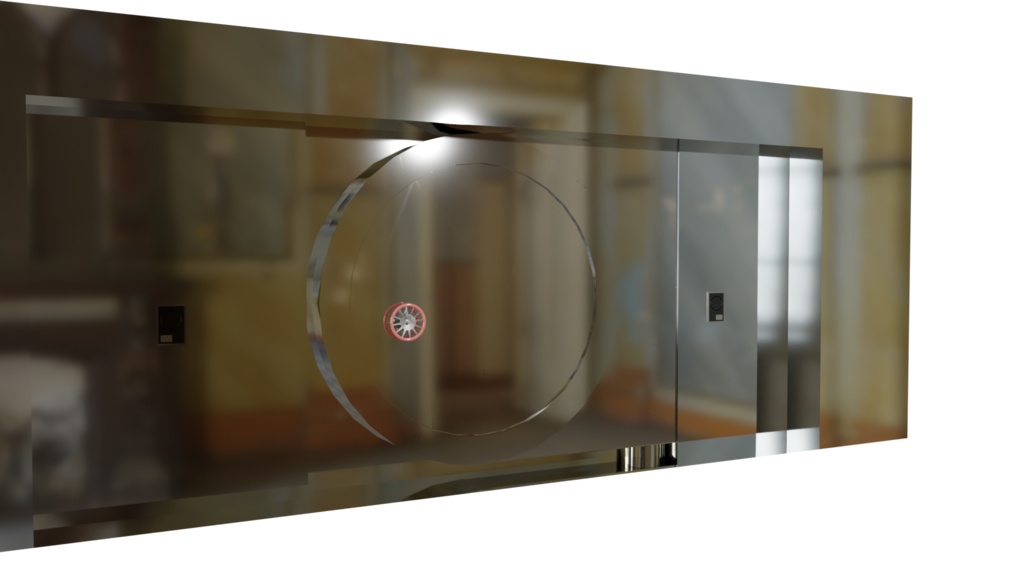 3DCG【vault_door】金庫室のドア
