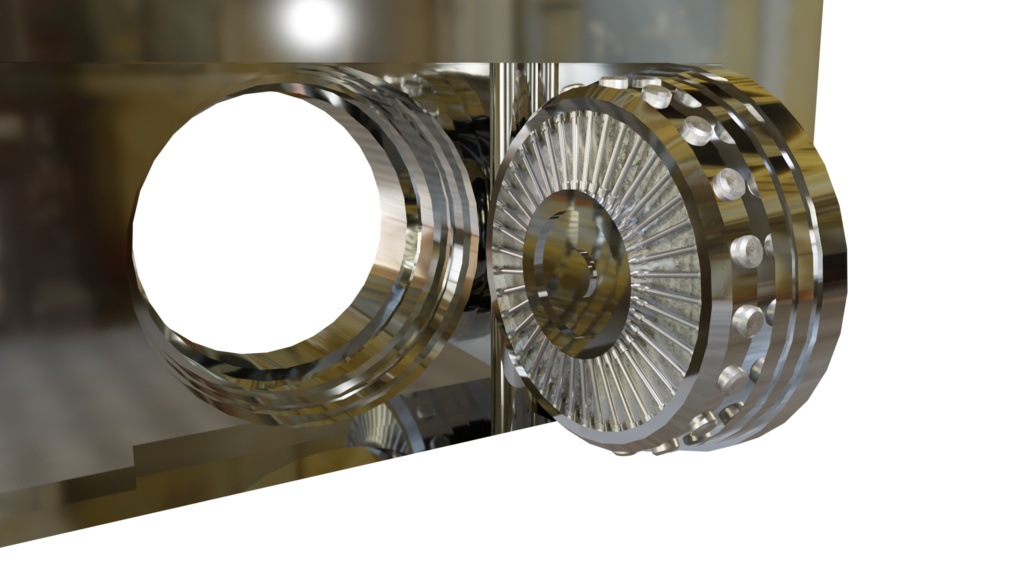 3DCG【vault_door】金庫室のドア