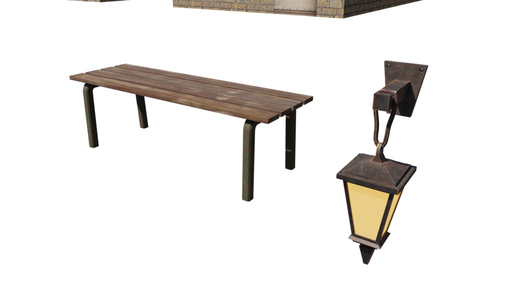 3DCG【medieval_port_set】中世風 港セット