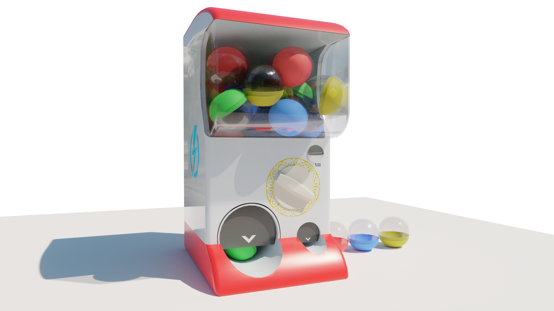 3DCG【gacha_machine】ガチャマシン - hiromu-3dcg - BOOTH