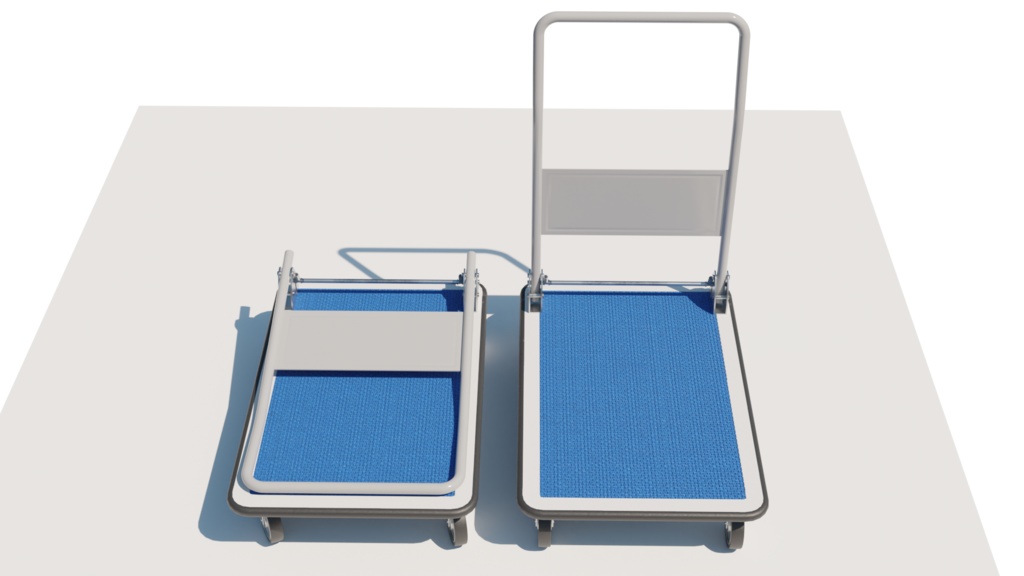 3DCG【trolley】台車 カート